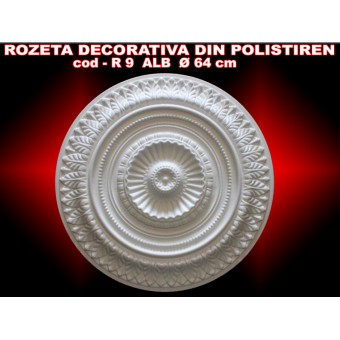 Rozeta decorativa din polistiren R-09